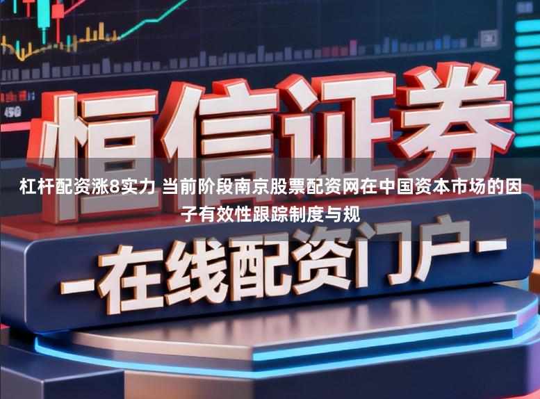 杠杆配资涨8实力 当前阶段南京股票配资网在中国资本市场的因子有效性跟踪制度与规